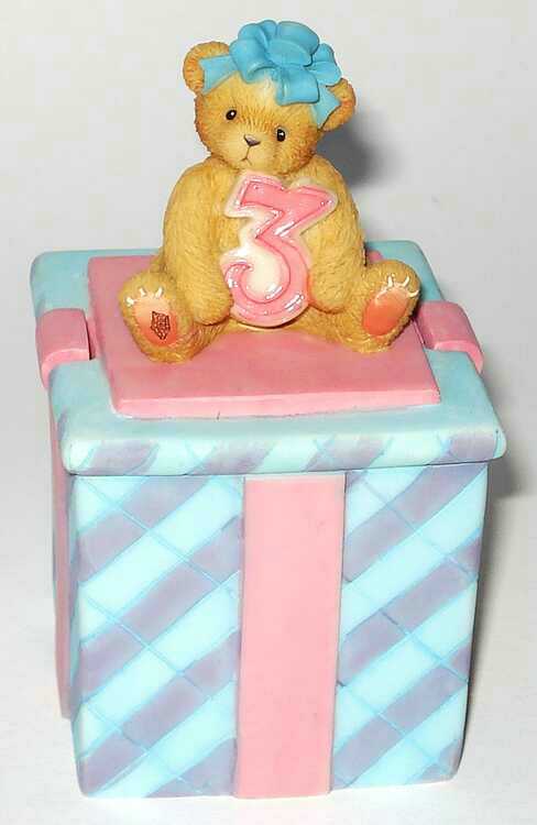 Cherished Teddies AGE 3   -   DRITTER GEBURTSTAG - 