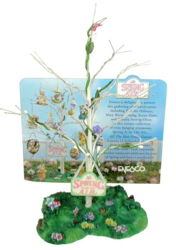 Cherished Teddies Spring In The Air Mini Hanging Ornament 14teiliges Set - 