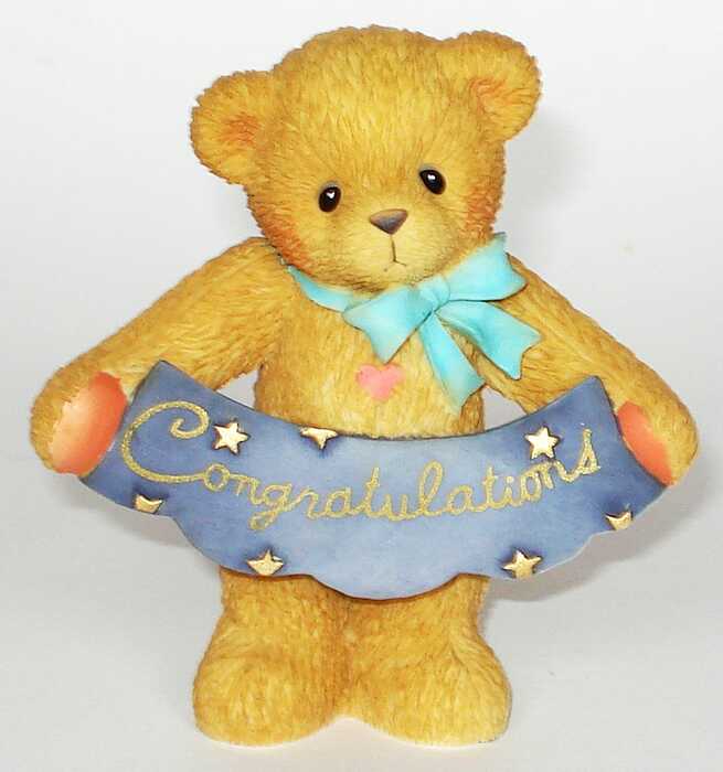 Cherished Teddies CONGRATULATIONS - 