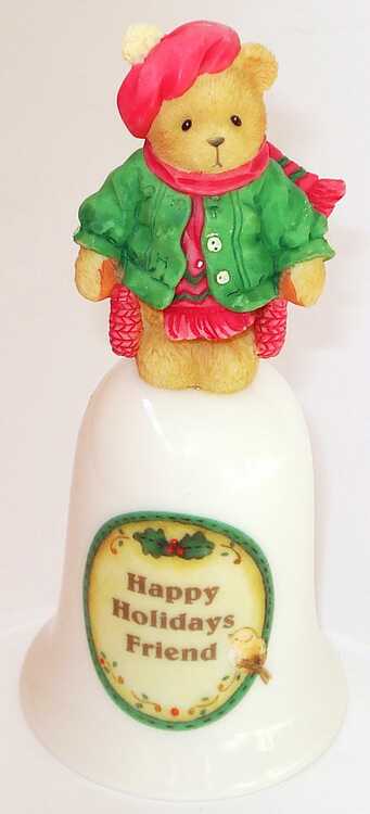 Cherished Teddies HOLIDAY COLLECTIBLE BELL - 